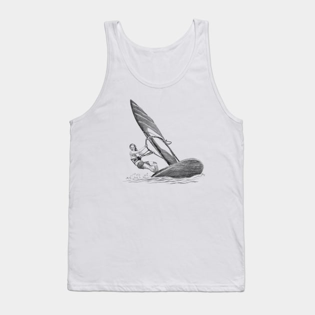 Windsurfing Tank Top by sibosssr